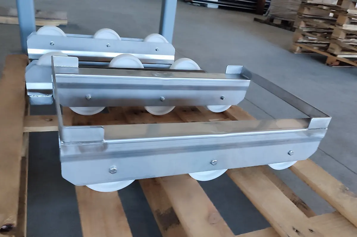 Transportvogne til Euro-kasser